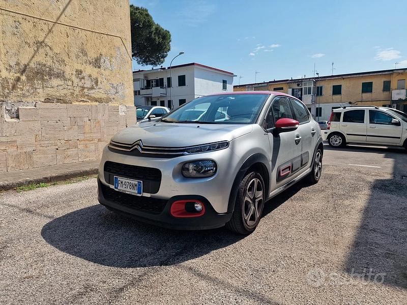 Usata Citroën C3 PureTech 82 CV (60 kW) 2018 Grigio Utilitaria