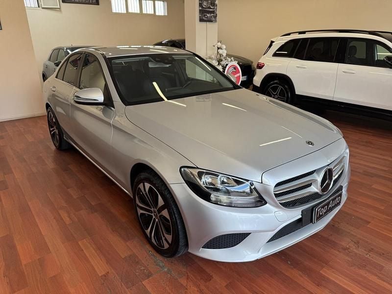 Usata Mercedes C180 122 CV (89 kW) 2020 Argento Berlina