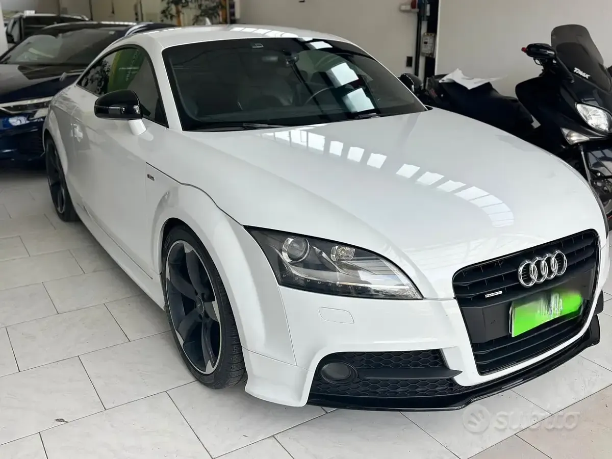 Usata Audi TT Competition 170 CV (125 kW) 2013 Bianco Coupé