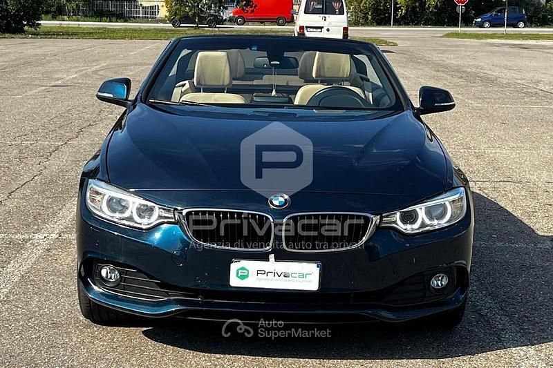 Usata BMW 428 Luxury Line 245 CV (180 kW) 2014 Blu Cabrio