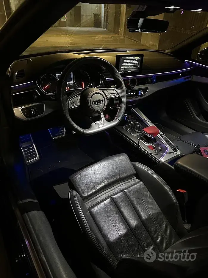 Usata Audi A5 Cabriolet Ambiente 190 CV (139 kW) 2017 Bluazzurro Cabrio