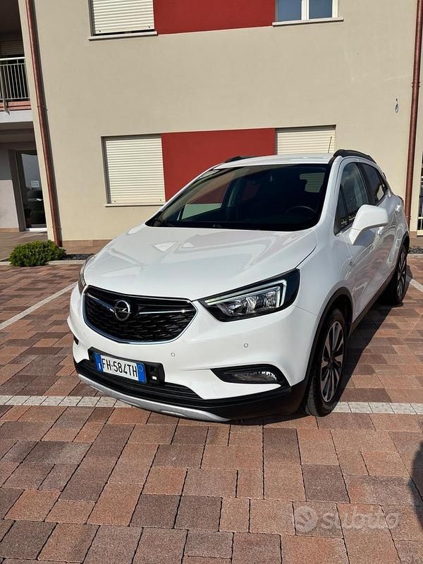 Usata Opel Mokka X 110 CV (80 kW) 2017 Bianco SUV