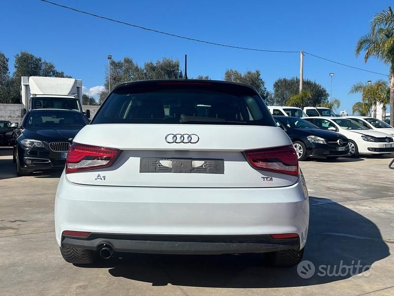 Usata Audi A1 116 CV (85 kW) 2017 Bianco Utilitaria