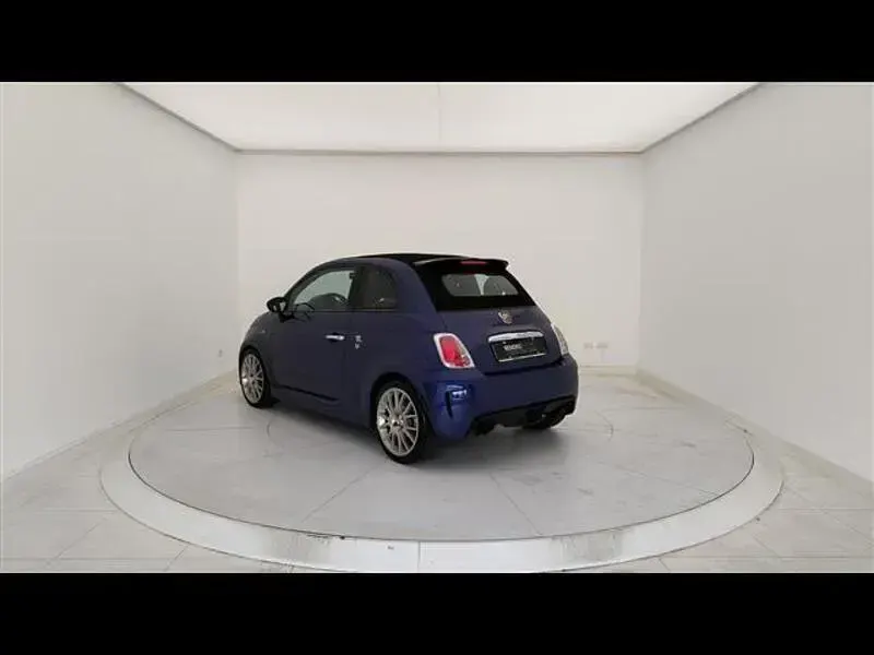 Usata Abarth 595C Competizione 2016 Blu scuro Cabrio