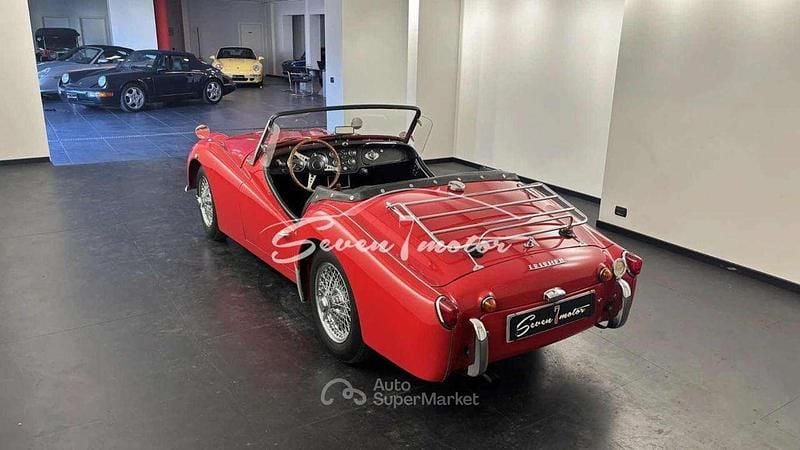Usata Triumph TR3 101 CV (74 kW) 1960 Rosso Cabrio