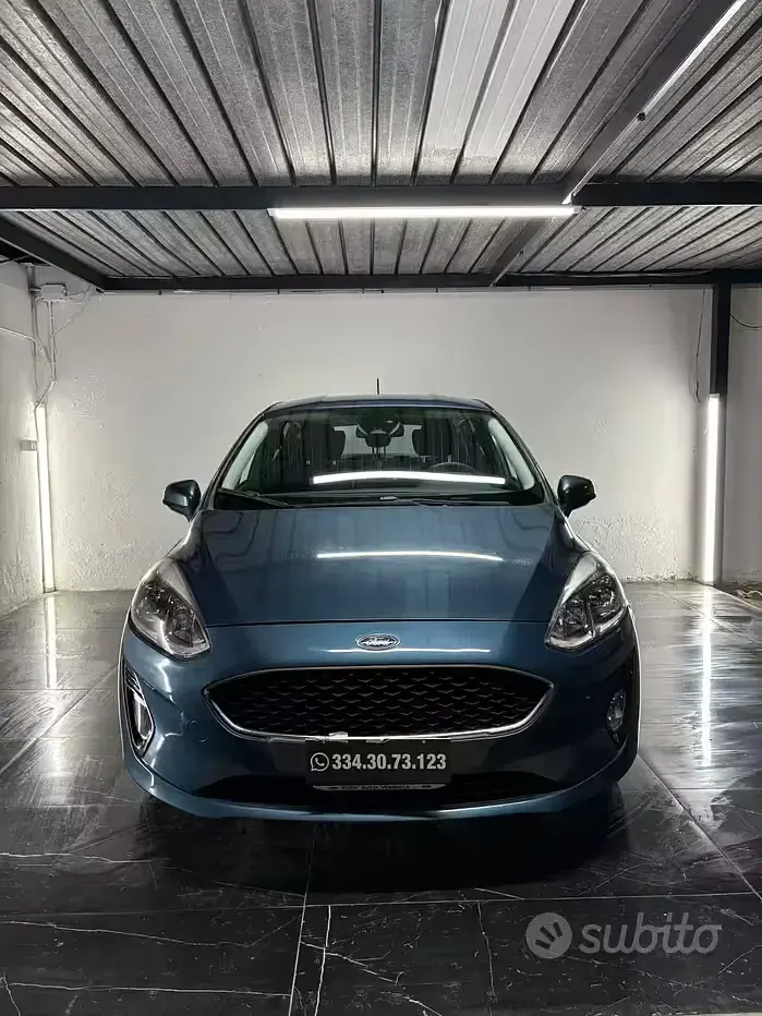 Usata Ford Fiesta 86 CV (63 kW) 2019 Bluazzurro Utilitaria