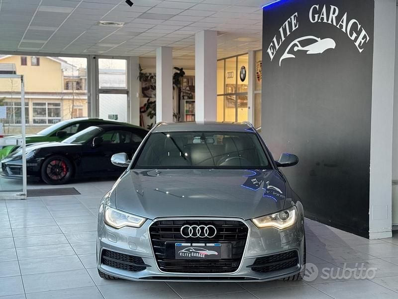 Usata Audi A6 S-line plus 177 CV (130 kW) 2013 Grigio Station wagon