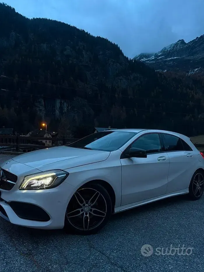 Usata Mercedes 200 AMG 136 CV (100 kW) 2016 Bianco Berlina
