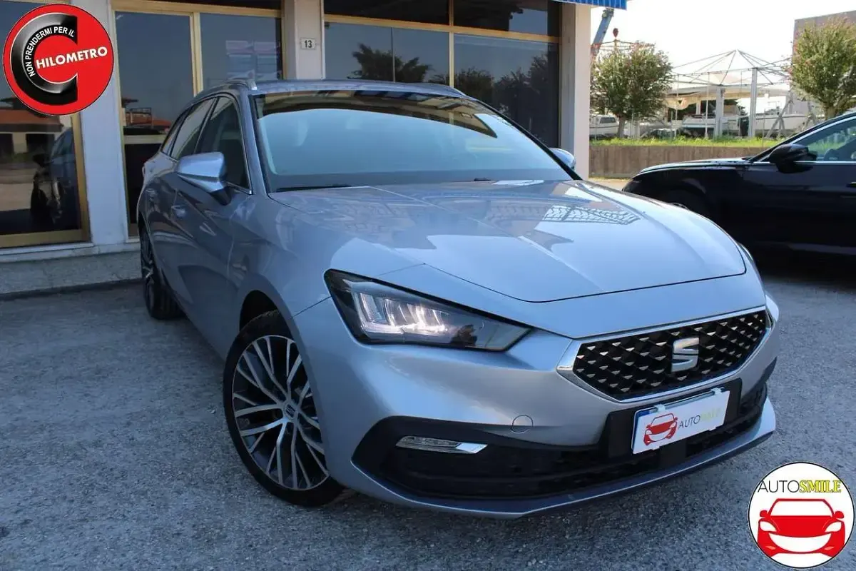 Usata Seat Leon XCELLENCE 150 CV (110 kW) 2021 Grigio Station wagon