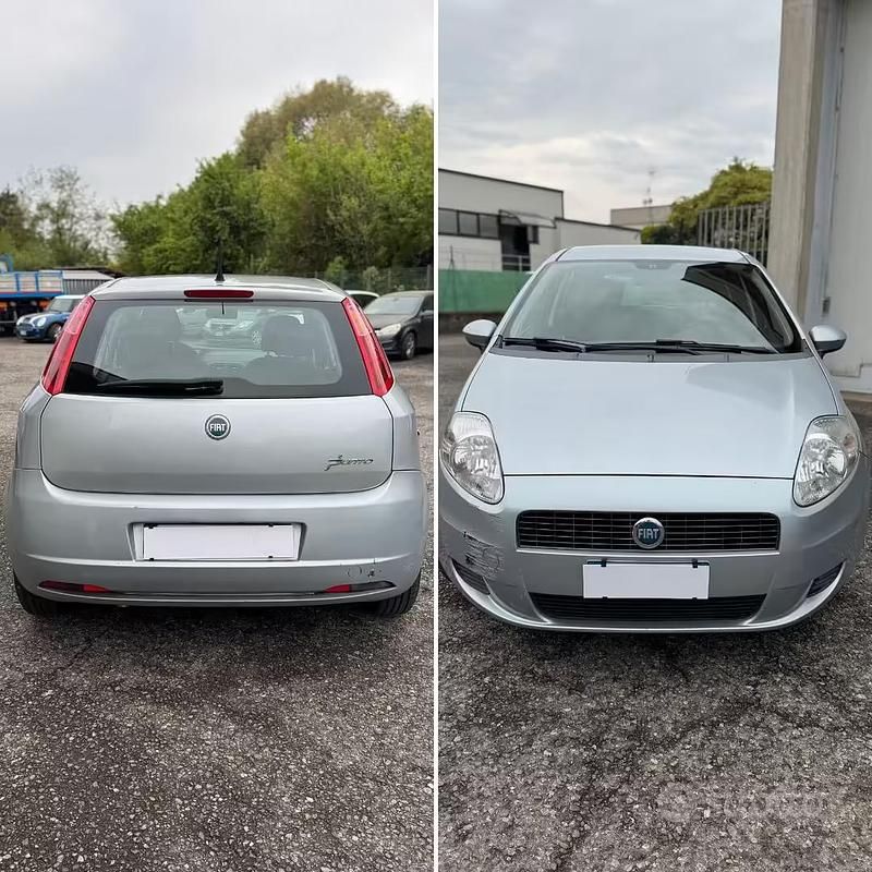 Usata Fiat Grande Punto 65 CV (47 kW) 2007 Grigio Utilitaria