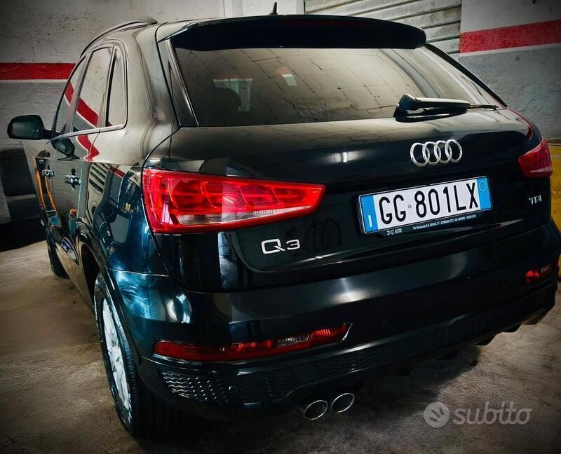 Usata Audi Q3 S-Line 120 CV (88 kW) 2016 Nero SUV