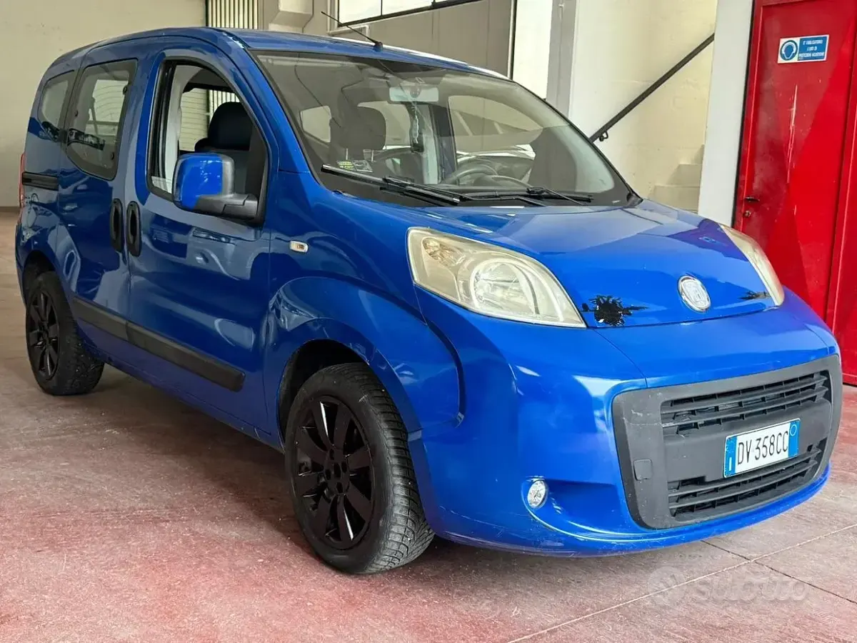 Usata Fiat Qubo Dynamic 75 CV (55 kW) 2008 Bluazzurro Monovolume