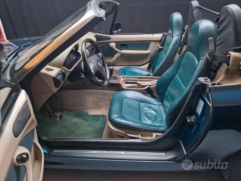 Begagnad BMW Z3 Efficient Dynamics 116 HK (85 kW) 1998 Grön Cab
