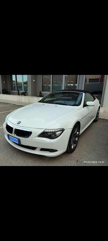 Usata BMW 635 Cabriolet 286 CV (210 kW) 2009 Bianco Cabrio