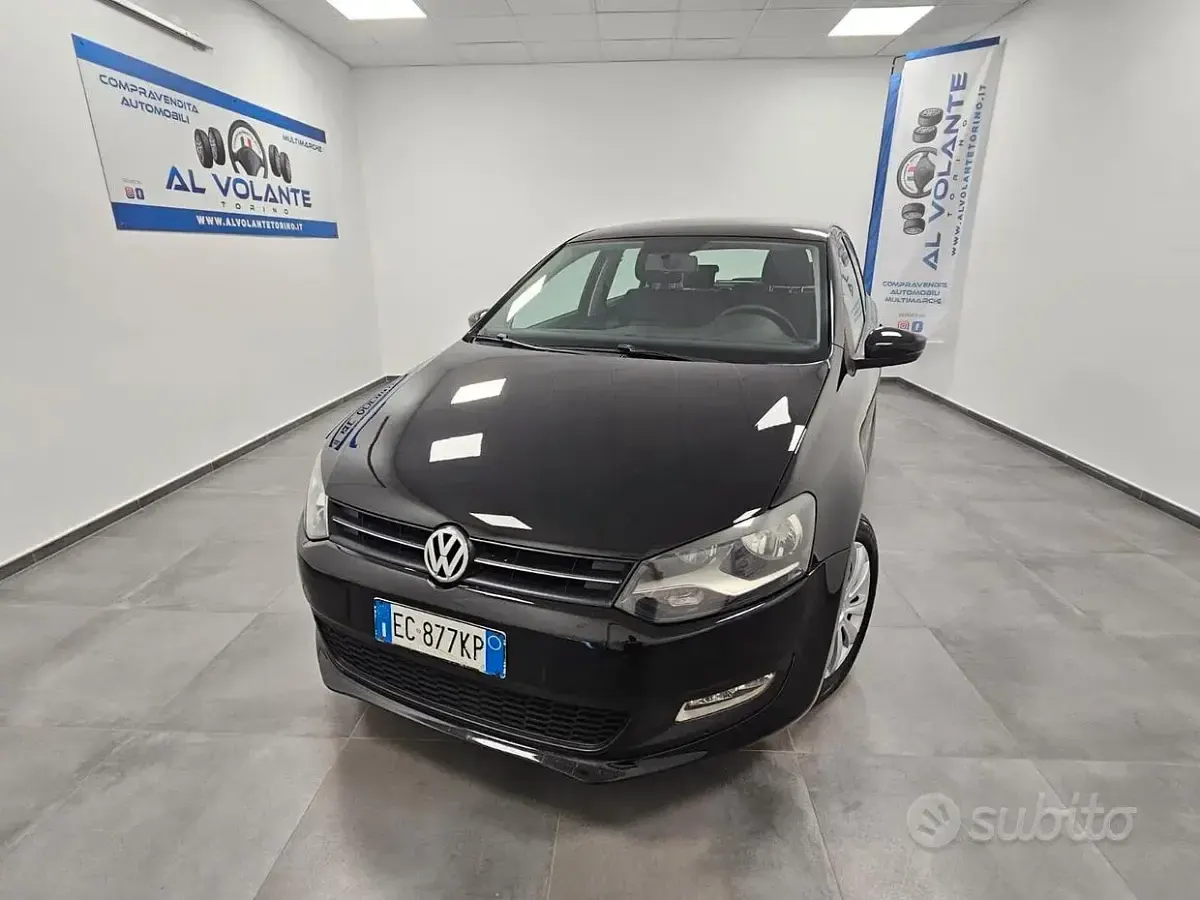 Usata VW Polo Comfortline 86 CV (63 kW) 2010 Nero Utilitaria