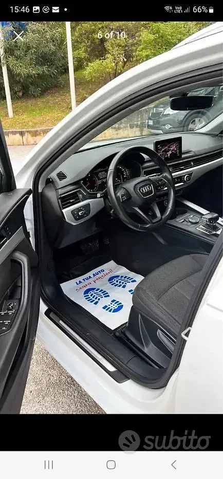Usata Audi A4 120 CV (88 kW) 2018 Bianco Station wagon