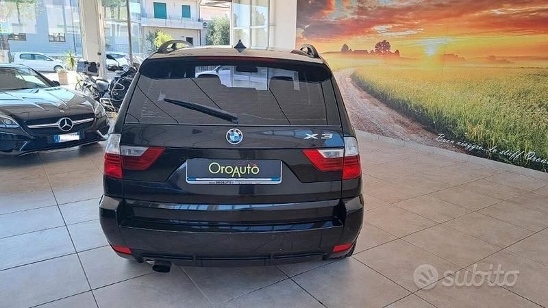 Usata BMW X3 150 CV (110 kW) 2007 Nero SUV