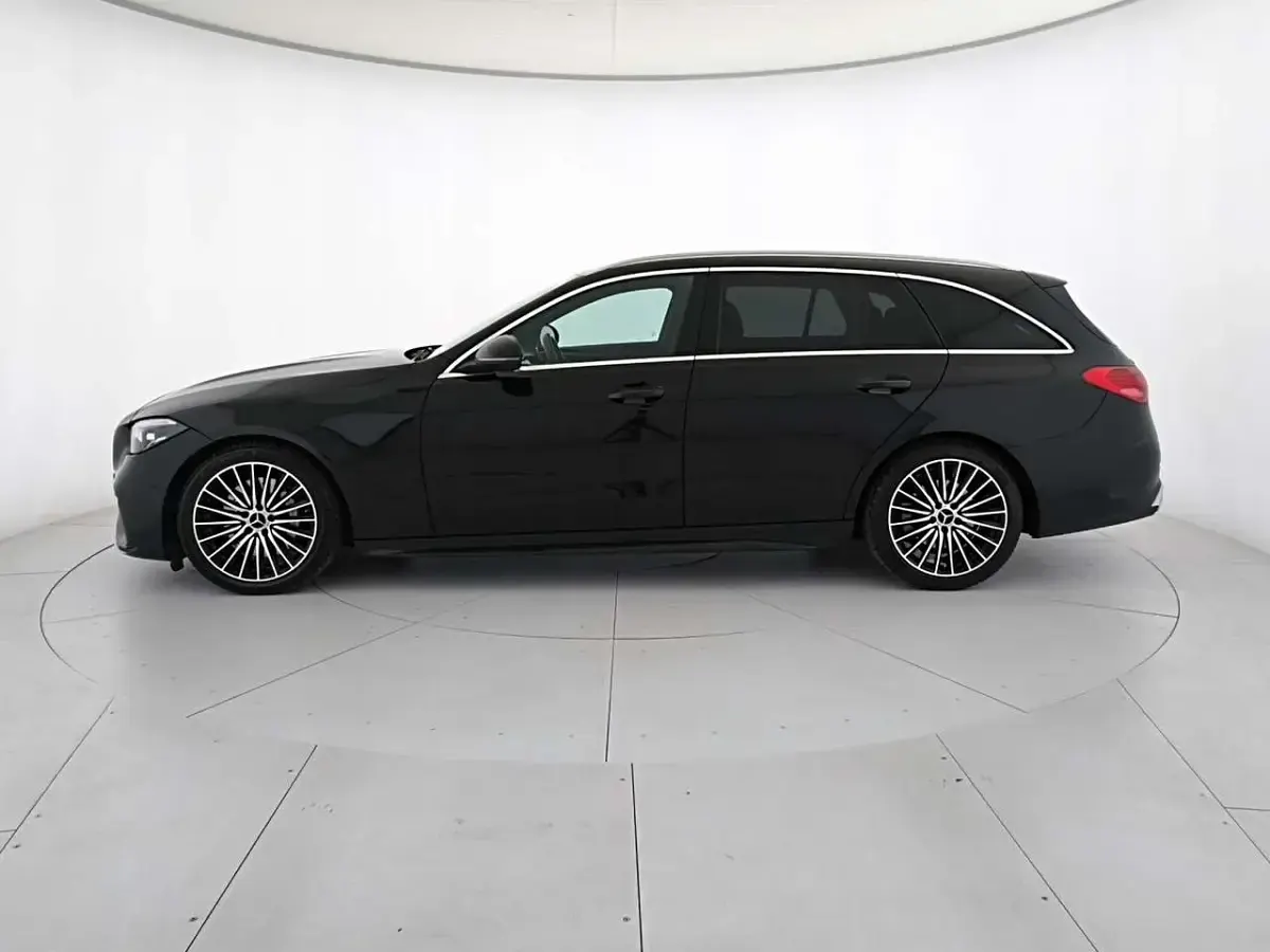 Usata Mercedes C220 Premium 200 CV (147 kW) 2021 Nero Station wagon
