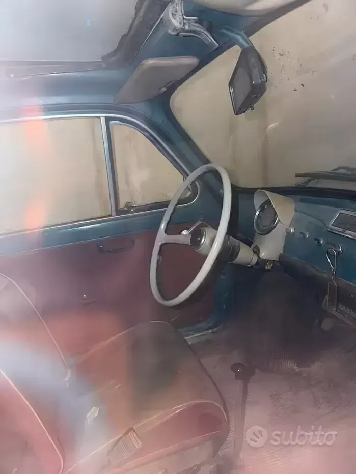 Usata Fiat 500 1960 Bluazzurro Utilitaria