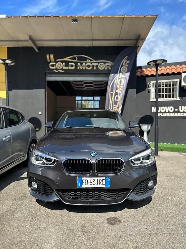 Usata BMW 114 M Sport 95 CV (69 kW) 2016 Grigio Utilitaria