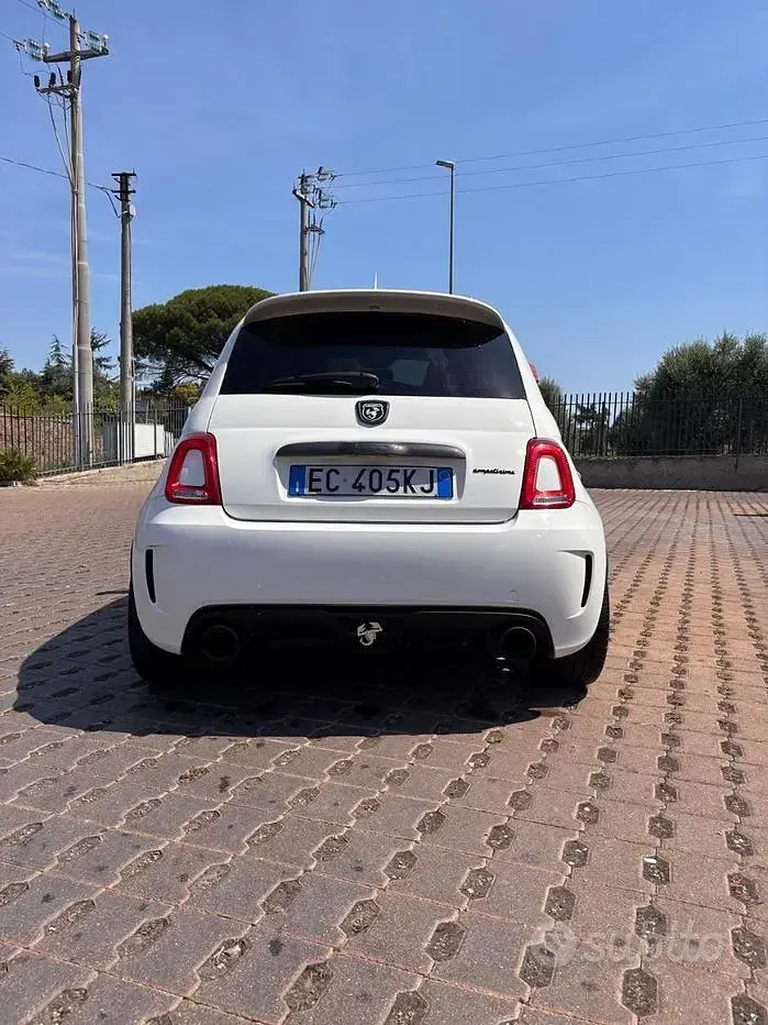 Usata Abarth 500 Competizione 135 CV (99 kW) 2010 Bianco Berlina