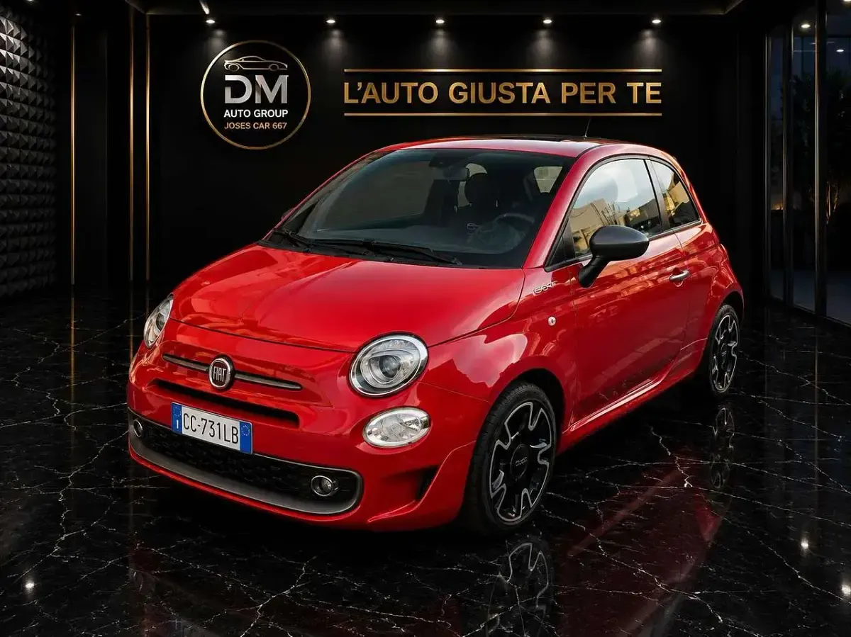 Usata Fiat 500 Sport 69 CV (50 kW) 2021 Rosso Utilitaria
