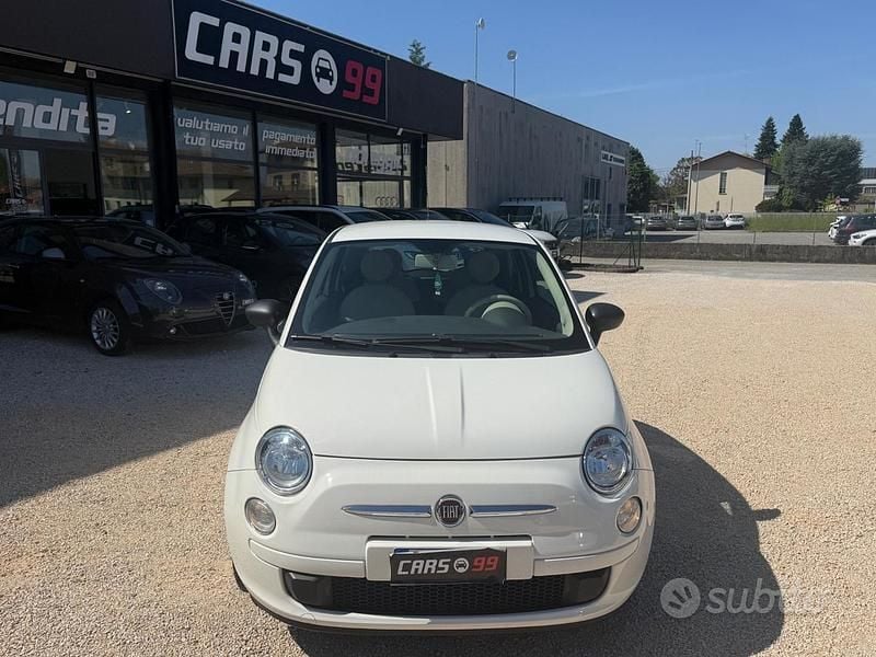 Usata Fiat 500C Pop Star 69 CV (50 kW) 2012 Bianco Cabrio