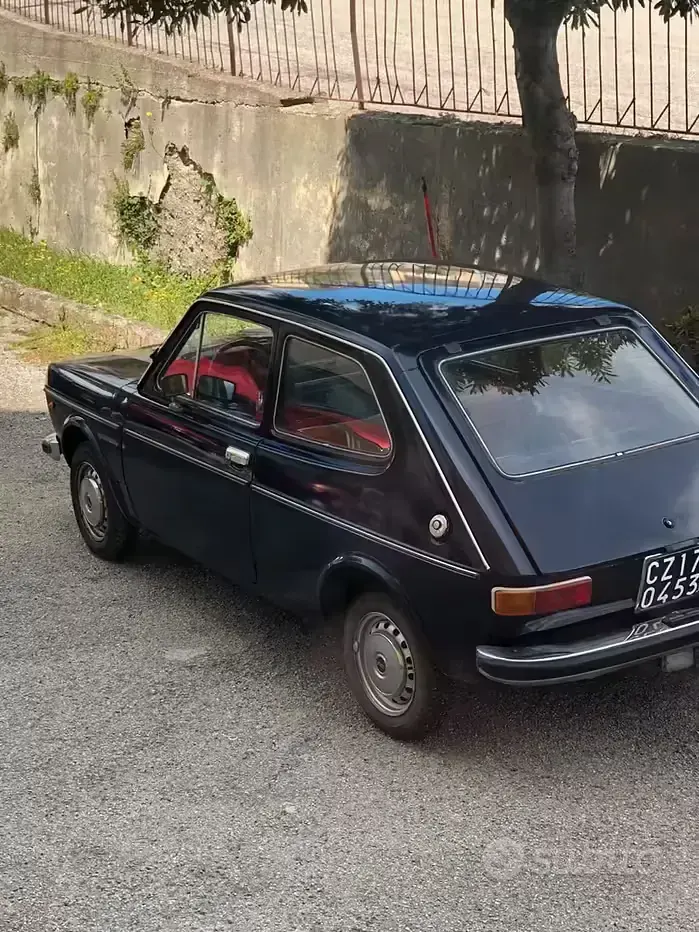Usata Fiat 127 1970 Utilitaria