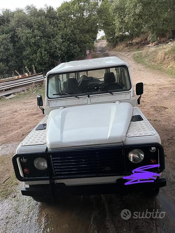 Usata Land Rover Defender 1996 Bianco SUV