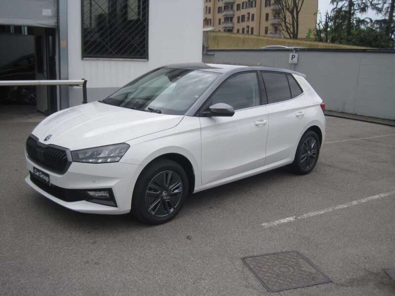 Usata Skoda Fabia Selection 95 CV (69 kW) 2024 Bianco Utilitaria