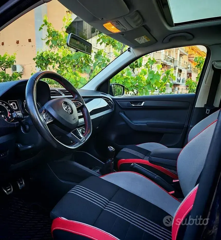 Usata Skoda Fabia 75 CV (55 kW) 2017 Nero Berlina