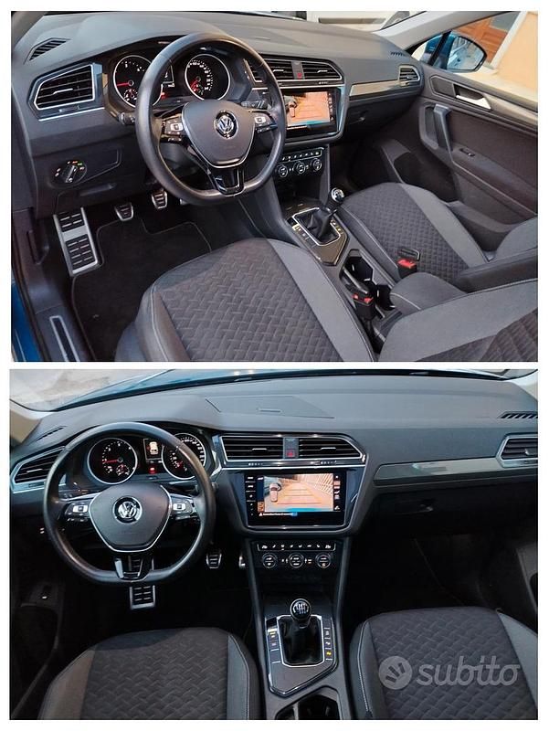 Usata VW Tiguan Join 150 CV (110 kW) 2018 Blu SUV