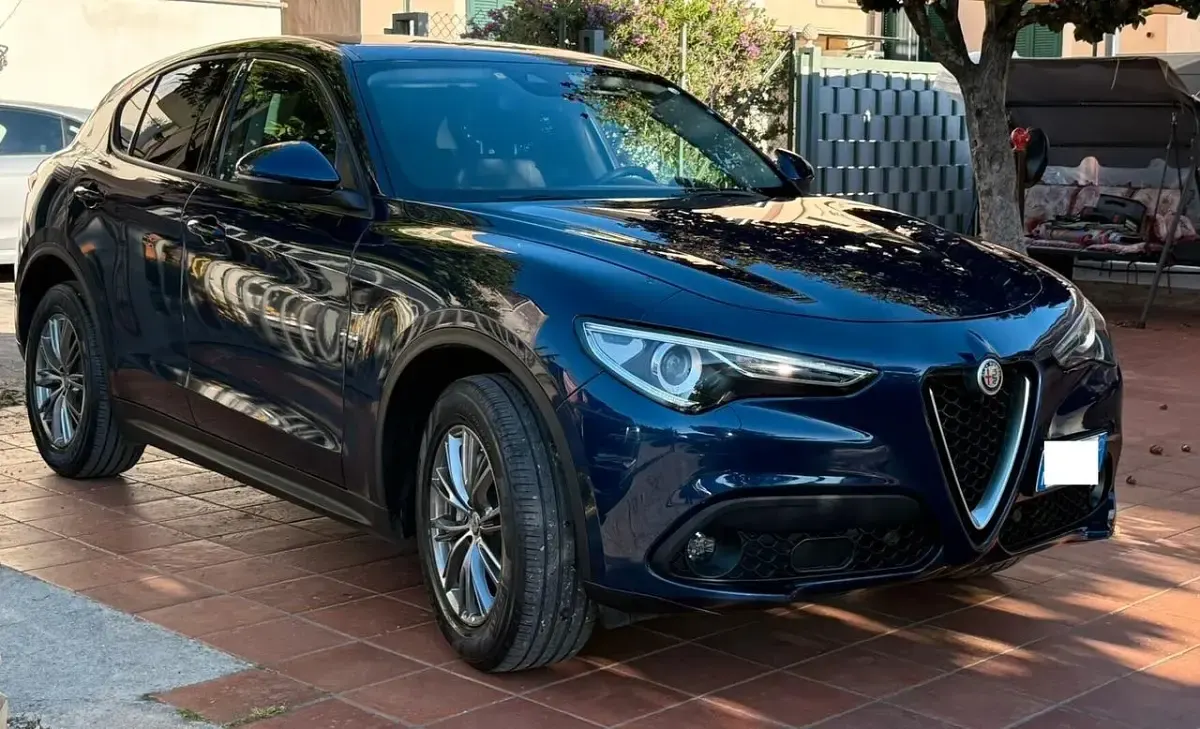 Usata Alfa Romeo Stelvio Business 179 CV (131 kW) 2018 Blu SUV