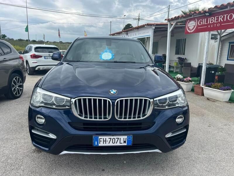 Usata BMW X4 xLine 190 CV (139 kW) 2017 Blu SUV