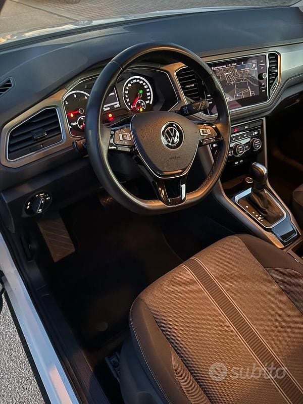 Usata VW T-Roc Advance 150 CV (110 kW) 2021 Bianco SUV