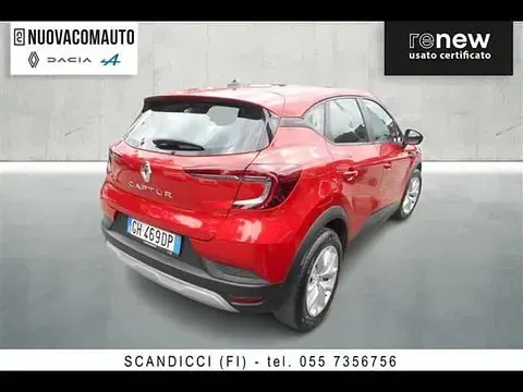 Usata Renault Captur Zen 101 CV (74 kW) 2022 Rosso SUV