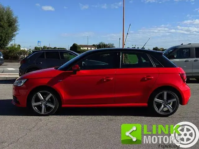 Usata Audi A1 S-Line 82 CV (60 kW) 2017 Rosso Utilitaria