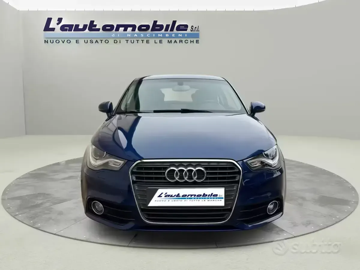 Usata Audi A1 Ambition 105 CV (77 kW) 2011 Blu Utilitaria