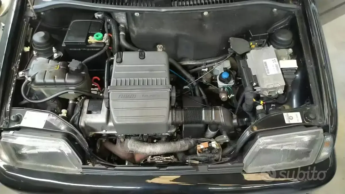 Usata Fiat Cinquecento 54 CV (39 kW) 1996 Nero Utilitaria