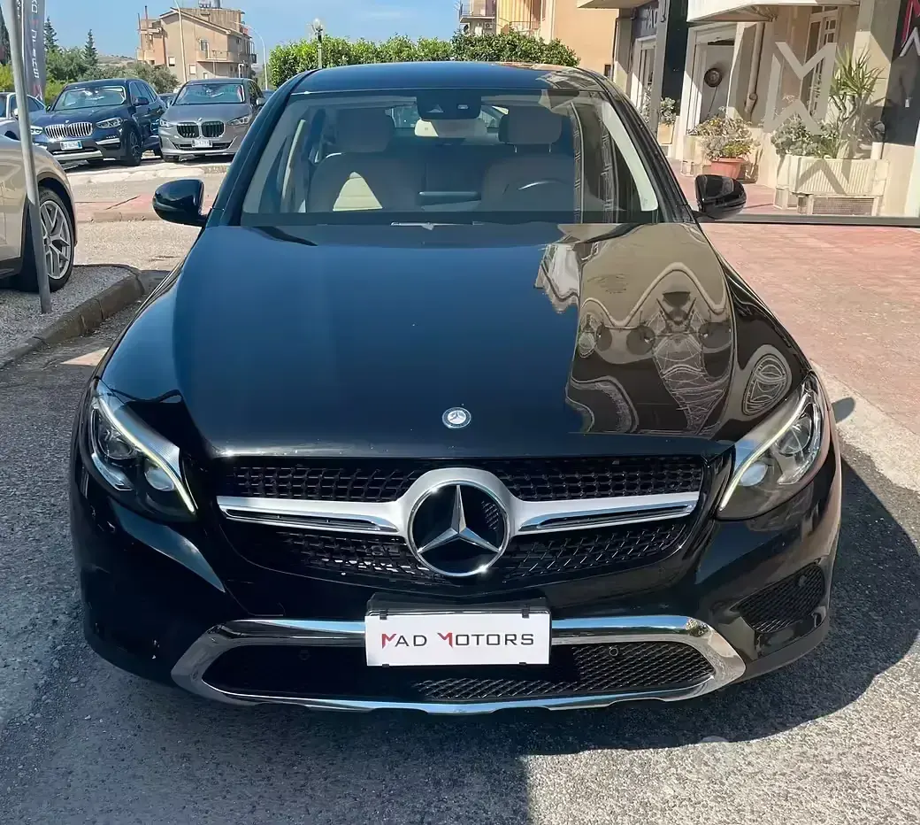 Usata Mercedes GLC220 Exclusive 170 CV (125 kW) 2017 Nero Coupé