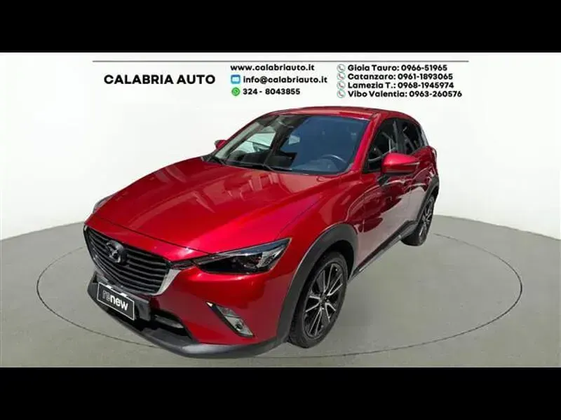 Usata Mazda CX-3 Exceed 105 CV (77 kW) 2017 Rosso SUV