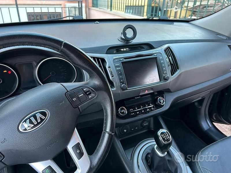 Usata Kia Sportage 116 CV (85 kW) 2015 Nero SUV