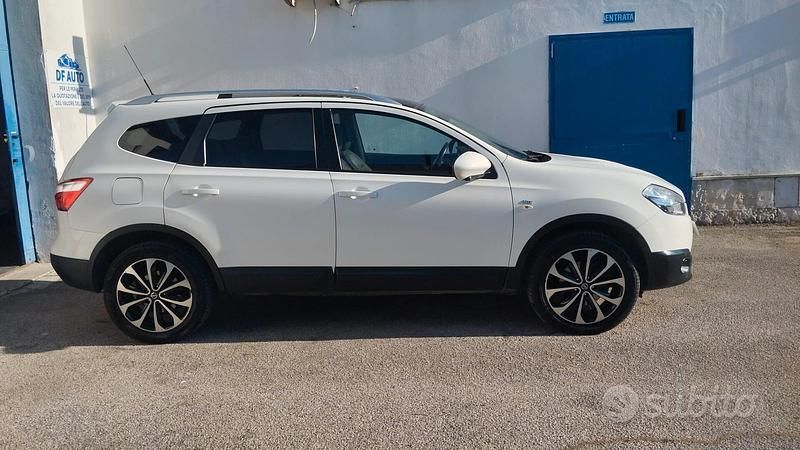Używany Nissan Qashqai +2 Tekna 110 KM (80 kW) 2013 Biały SUV