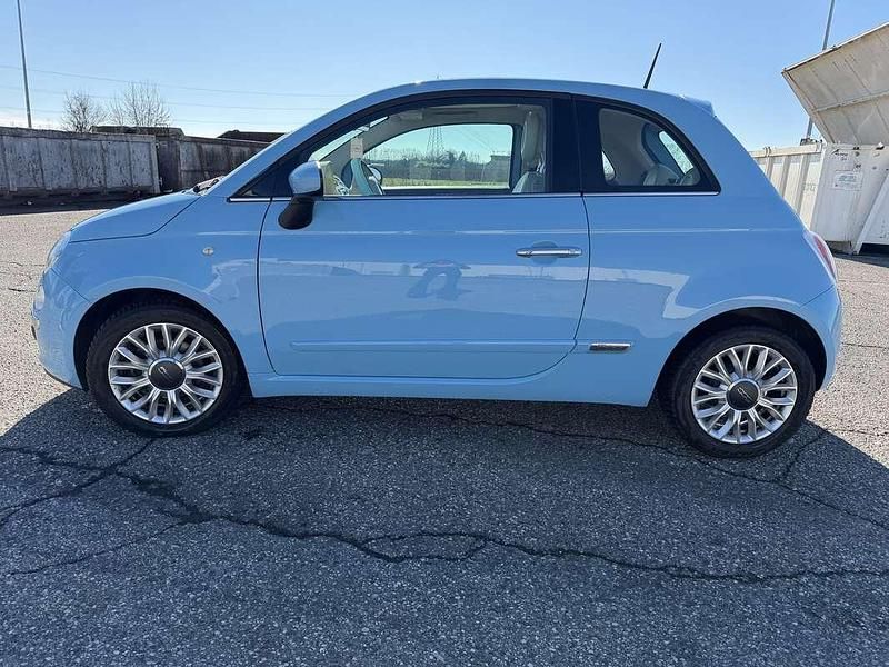 Usata Fiat 500 Lounge 95 CV (69 kW) 2014 Blu/azzurro Utilitaria