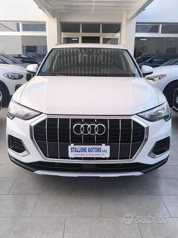 Usata Audi Q3 Advanced Plus 150 CV (110 kW) 2021 Bianco SUV