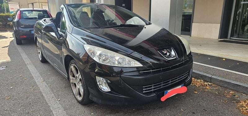 Nero Usata 2009 Peugeot 308 CC GT-line Cabrio | 6000 € (Buon prezzo) - Immagine 1/4
