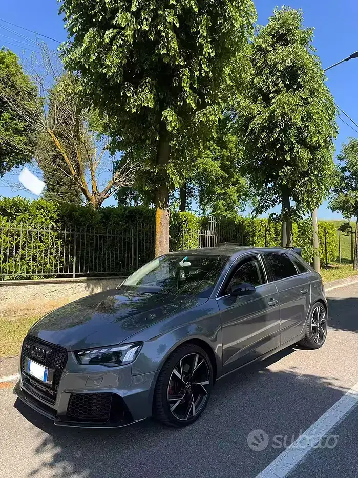 Usata Audi A3 2013 Grigio Berlina