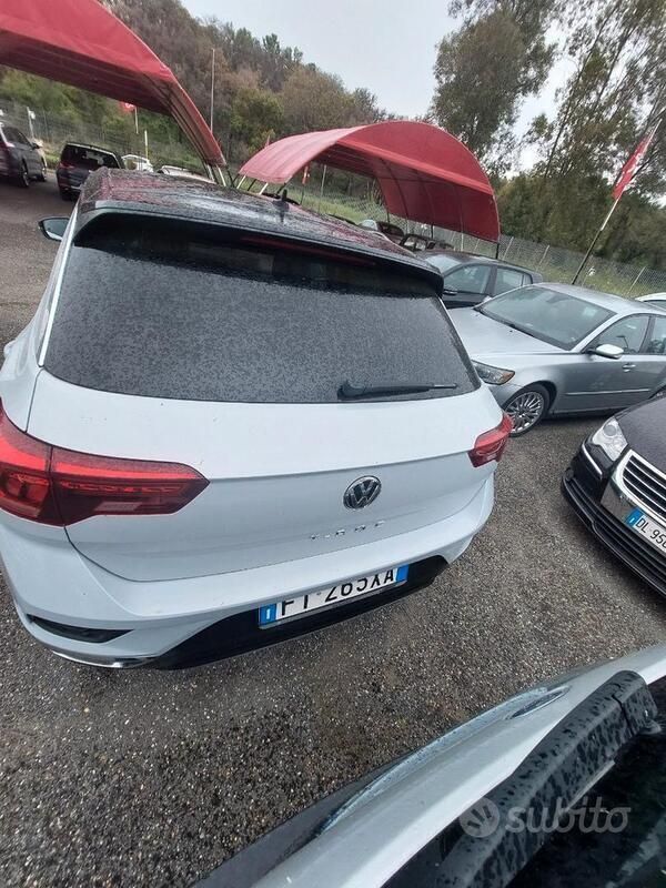 Usata VW T-Roc 176 CV (129 kW) 2019 Bianco SUV