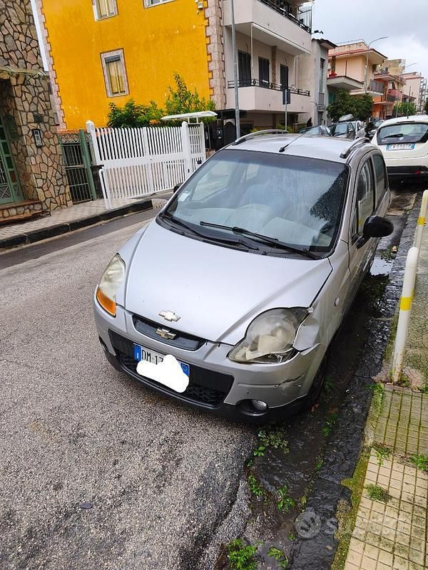 Grigio Usata 2008 Chevrolet Matiz Due volumi | 500 € - Immagine 1/4