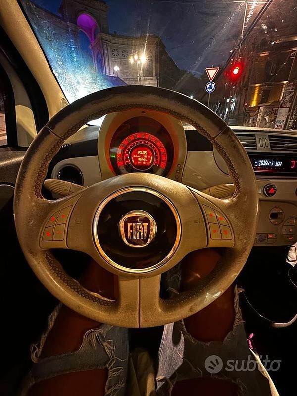 Usata Fiat 500 Sport 2008 Bianco Utilitaria
